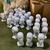 Мужская модель головы Мужской парик Модель головы с дисплеем Модель головы парика Модель головы