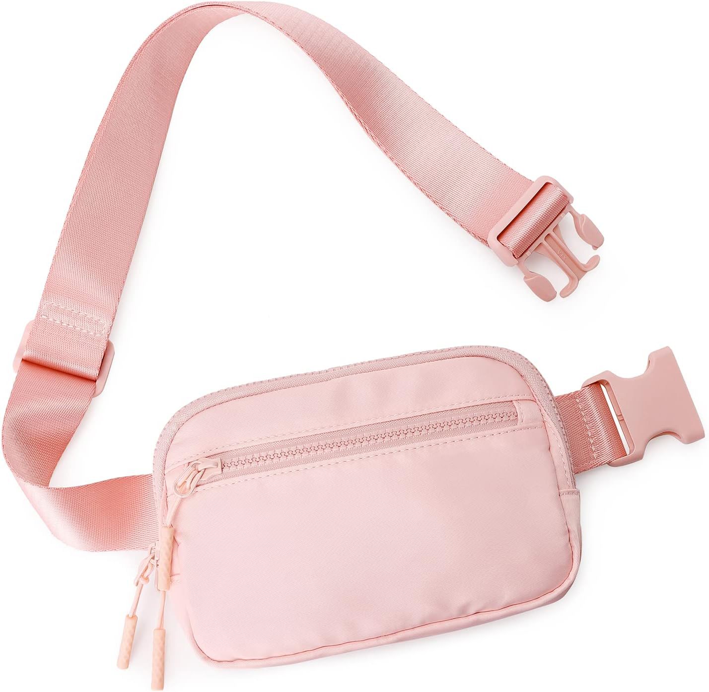 핑크-더블 포 지퍼 백