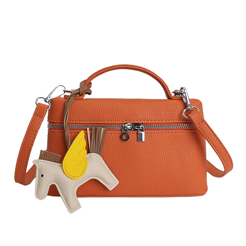 Bolso de mano de alta calidad coreano para mujeres 2026 nuevo nicho de bolso de caja de lujo ligero casual simple hombro bolso de mujer