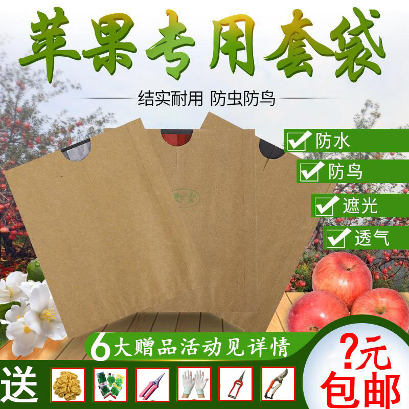 苹果专用套袋苹果袋果袋育果袋水果套袋苹果袋子黄金奈李柠檬套袋