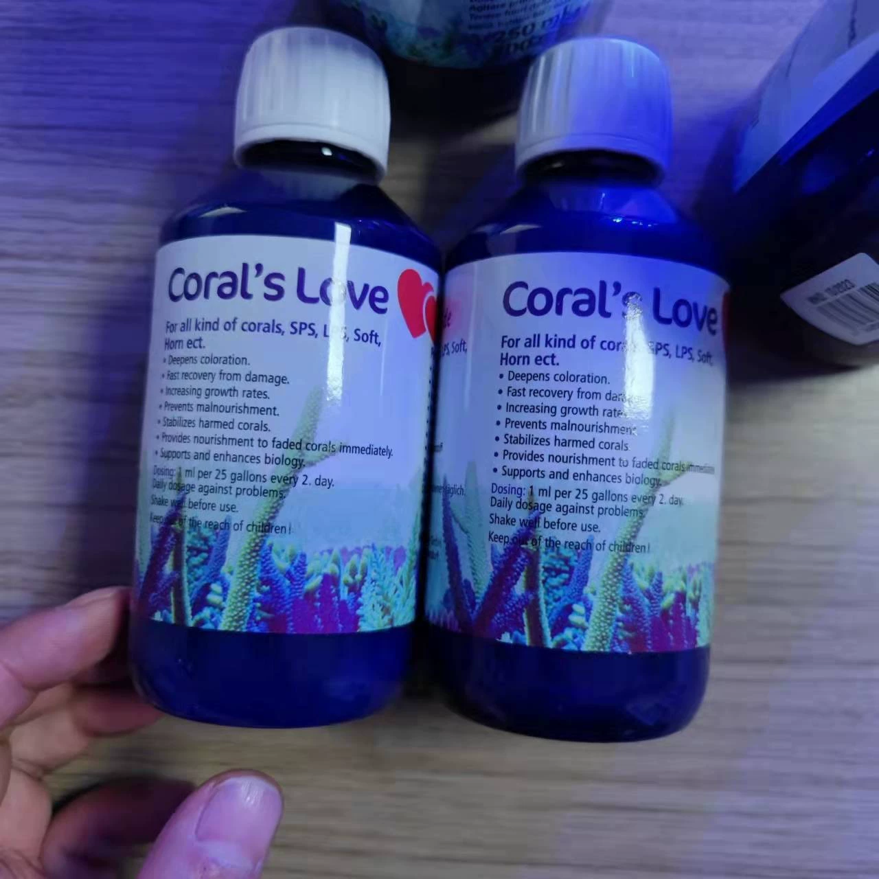 Германия ZEO Cora любовь коралловый компаньон питание ремонт жидкость программное обеспечение LPS твердая кость SPS