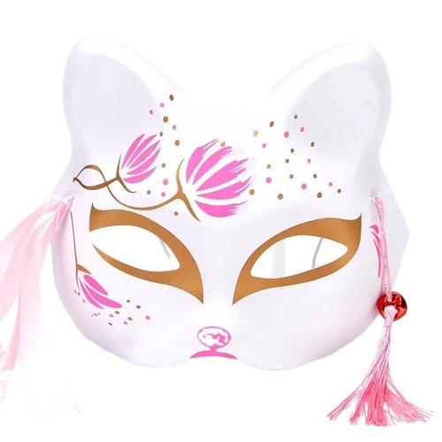Adult cat face fox mask same style Japanese style antique anime street stall children's mask wholesale