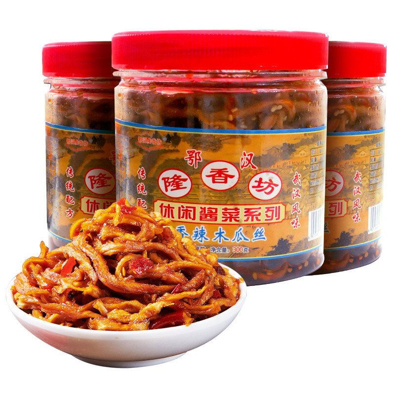 매콤파파야채 300g-[3병]