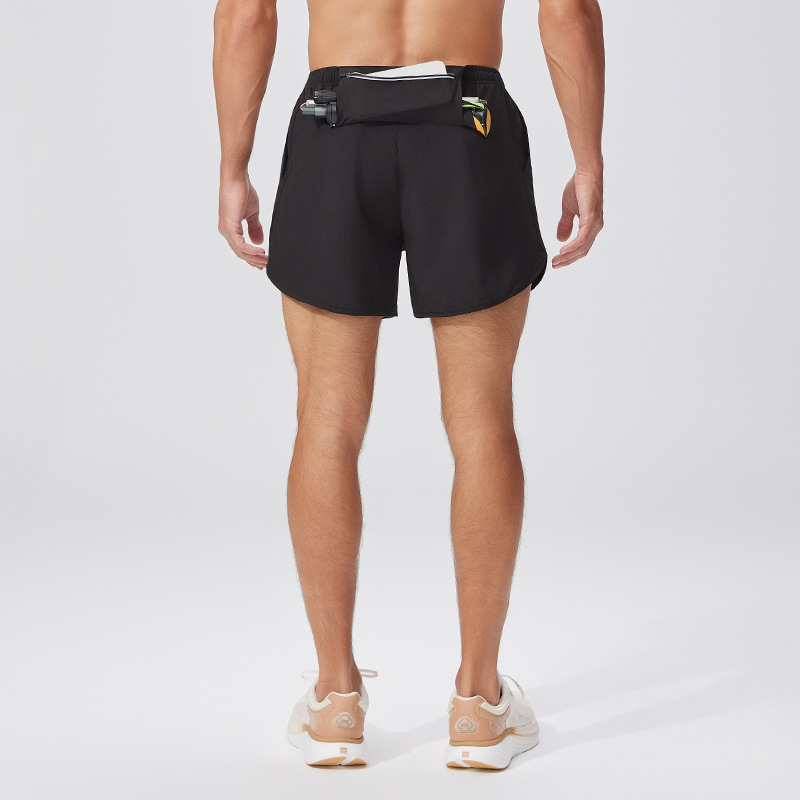 Pantalones cortos deportivos para hombres Pantalones cortos de campo traviesa al aire libre Entrenamiento de atletismo de fitness Pantalones cortos para correr Verano transfronterizo secado rápido y transpirable