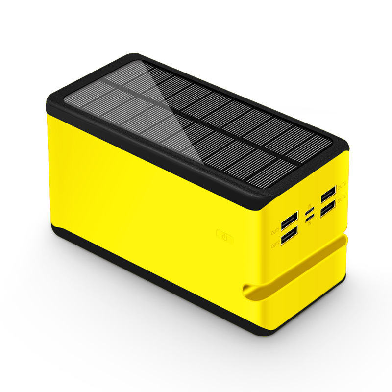 Al aire libre 100000mAh tesoro de carga estándar 100000Ma banco de energía solar tesoro de carga fábrica al por mayor