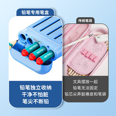 Cat Prince pencil pencil case set ruler pencil eraser 4-piece set primary school students school supplies gift wholesale