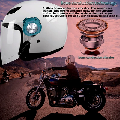 Headset Wireless Speaker External | Motorcycle Helmet Headset