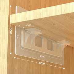 Triangular bracket support bracket without punching 90-degree bracket on the wall wardrobe partition fixed bracket shelf board bracket