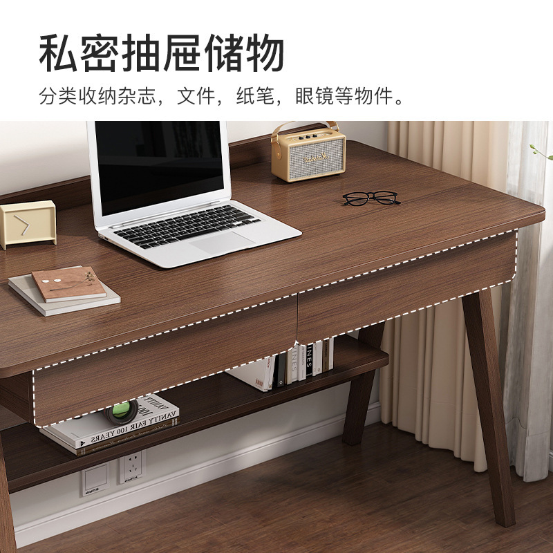 Escritorio simple para estudiantes en casa escritorio de escritura de aprendizaje moderno simple escritorio de computadora silla dormitorio de escritorio patas de madera maciza