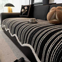 异形轻奢高级感沙发垫秋冬2025新款防滑直排沙发专用坐垫布雪尼尔