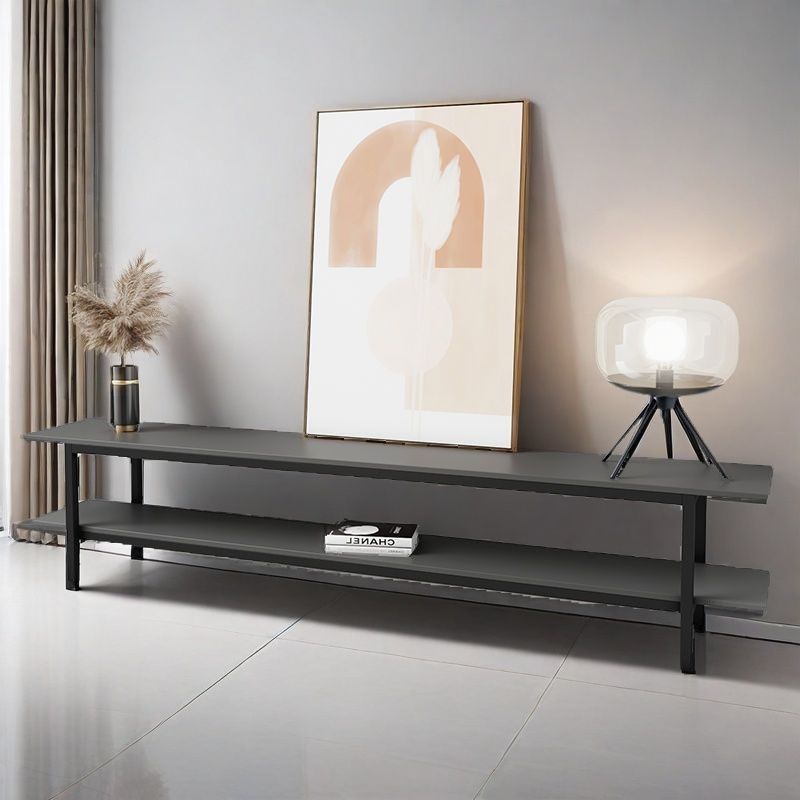 Modern Minimalist Tv Cabinet for Small Living Rooms, Home Combination, Minimalist Long Strip Rental High-Legged Ultra-Narrow Floor Cabinet