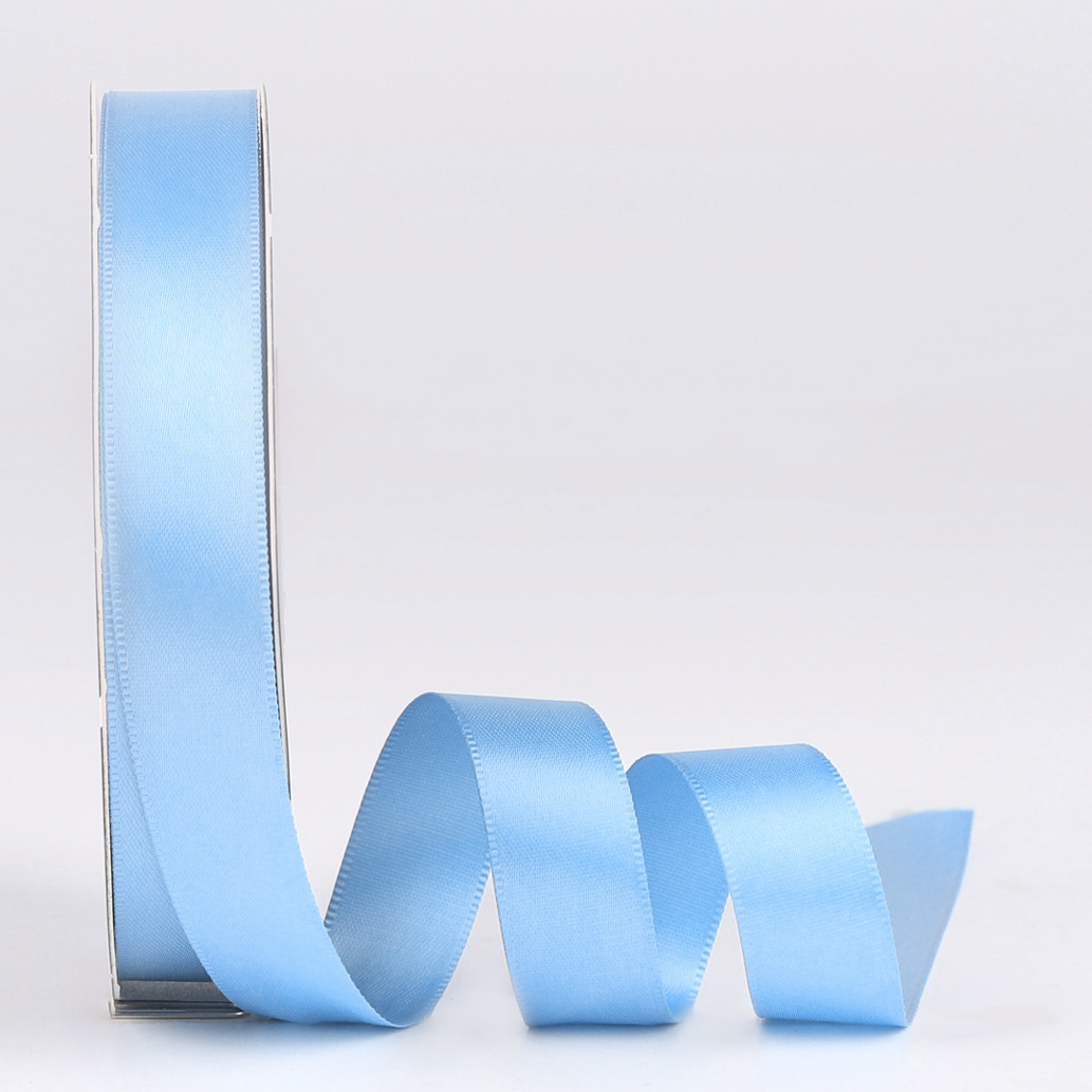 Cinta de dos colores de doble cara de color sólido al por mayor material de envoltura de tienda de flores de DIY cinta de embalaje de flores cinta de poliéster simple