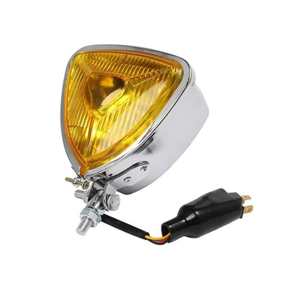 modification triangle metal headlight — Ön faralar