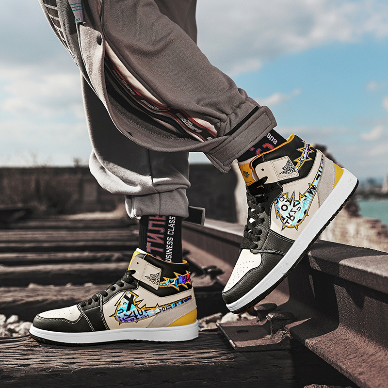 Herren-Tennisschuhe, Turnschuhe, Mesh-Gummisohle, leichte, stoßdämpfende Schuhe, Turnschuhe_voghion.com