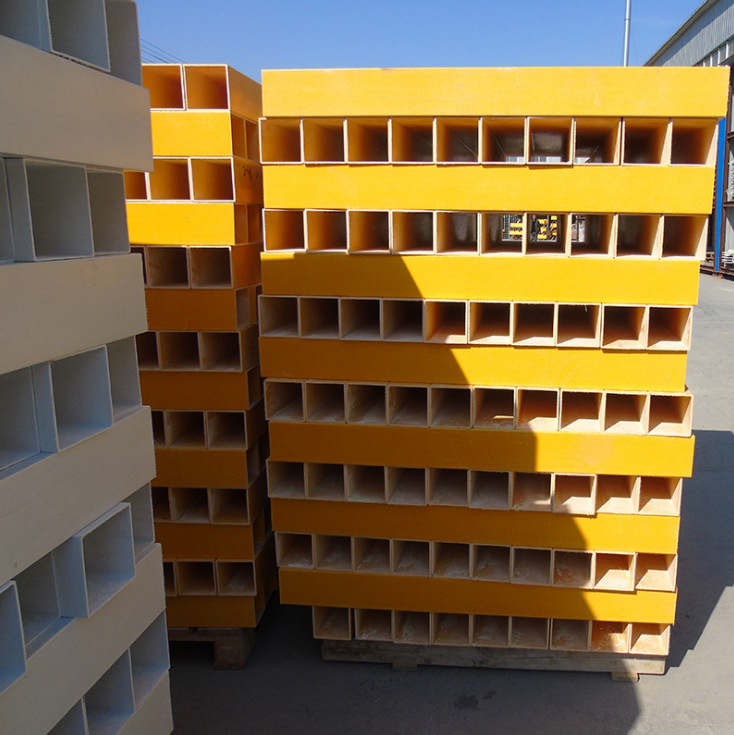 厂家销售玻璃钢拉挤型材方管圆管工字钢槽钢