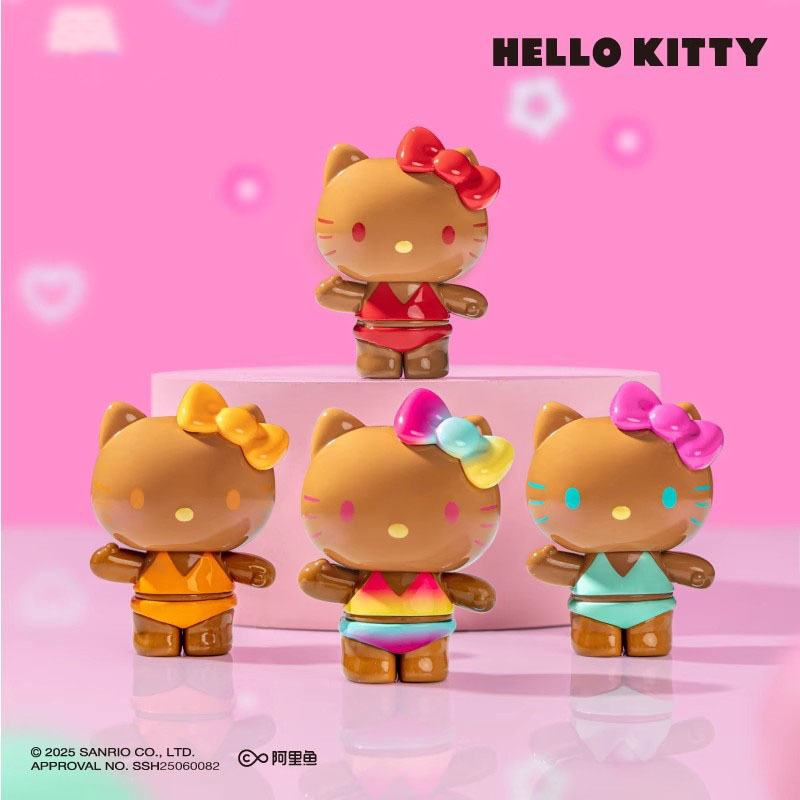 本物のハローキティサマーレインボーキャンディシリーズブラインドバッグトレンディなフィギュアギフトクリエイティブ装飾品卸売|undefined