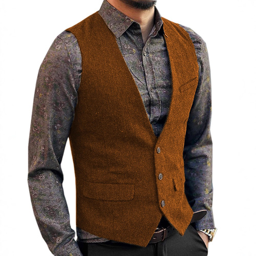 Men's vest best-selling casual backless shirt, groom and best man slim fit men's and women's single-breasted wholesale