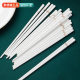 Jingdezhen Tableware High-grade White Ceramic Chopsticks Household 10 Pair Anti-mildew Non-slip Chinese Style Ceramic Chopsticks Gift Box