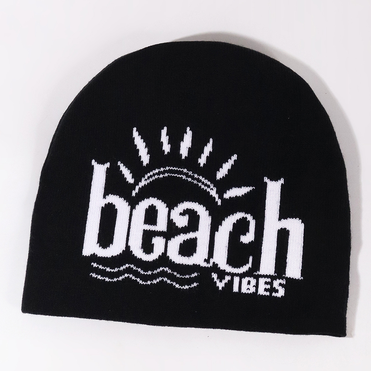 Unisex Fashion beach jacquard knitted hat outdoor cycling sports cold and warm_voghion.com
