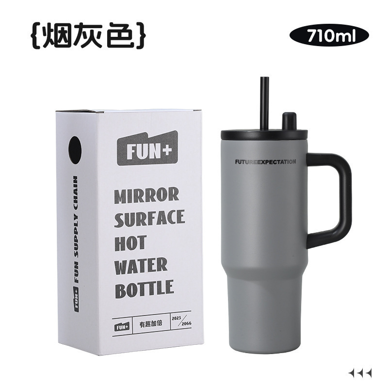 外贸款冰霸杯不锈钢保温保冷吸管杯大容量高颜值便携车载杯|undefined