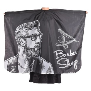 Hairdressing apron digital printing factory direct supply hair cutting apron perm dye hair baking apron