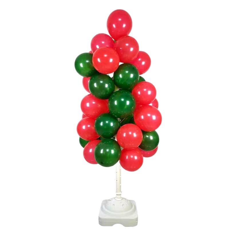 Globo Soporte de exhibición de árbol Empuje de piso Actividad de venta de calle Pequeño soporte de exhibición de regalo Mesa de columna de plomo de carretera Portátil flotante Desmontable