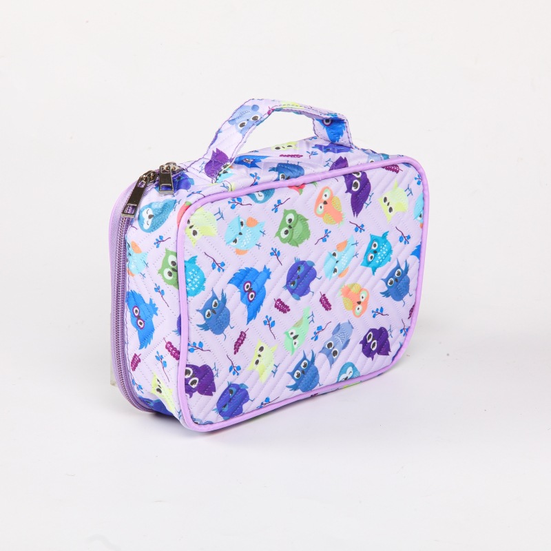 Bolsa de lápices multifuncional con pincel de acuarela de plomo de colores de 72 agujeros, correa extraíble, bolsa para bolígrafos de dibujos animados portátil