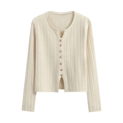 V-neck full shoulder knit sweater autumn women's style petite fashion inner layer base shirt top sweater