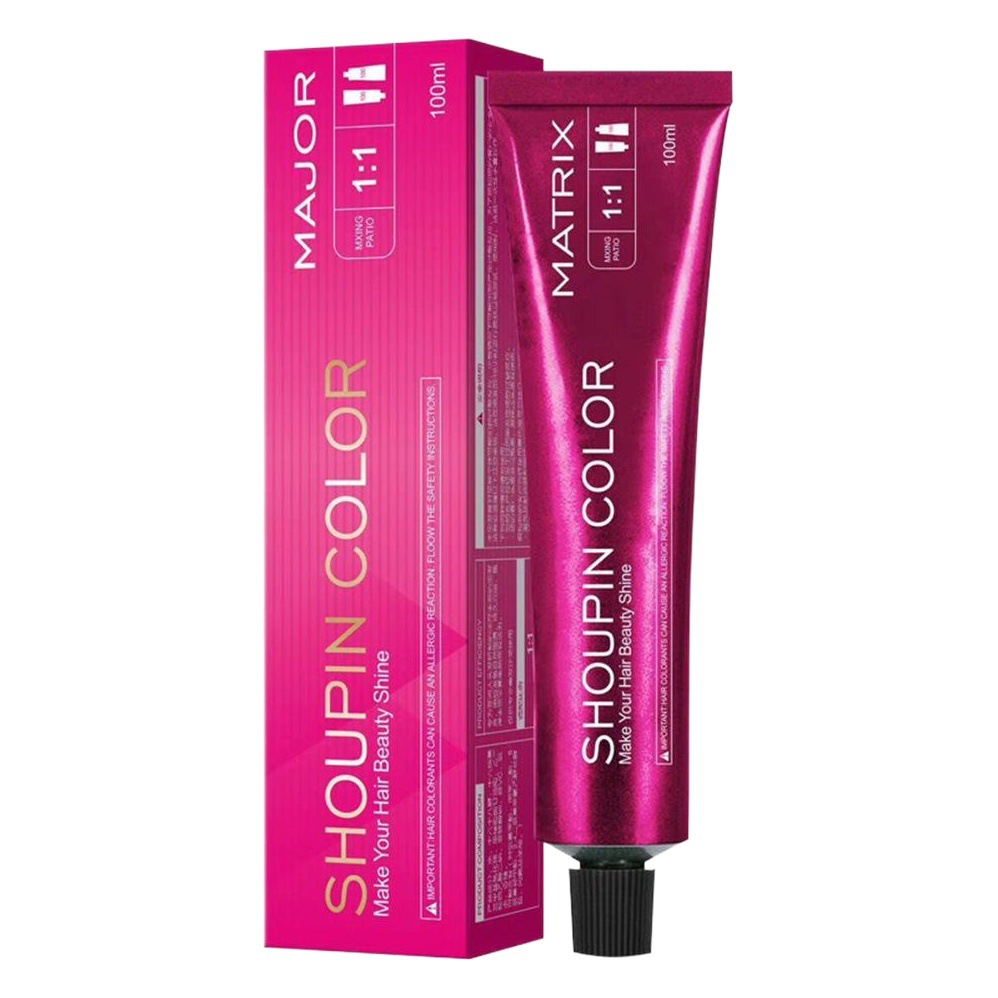 First-Class Hair Dye Cream, Single Color Cream Tube, Covers Gray Hair, Multi-Color in One Step, Black Tea Gray, Blue-Black Dye