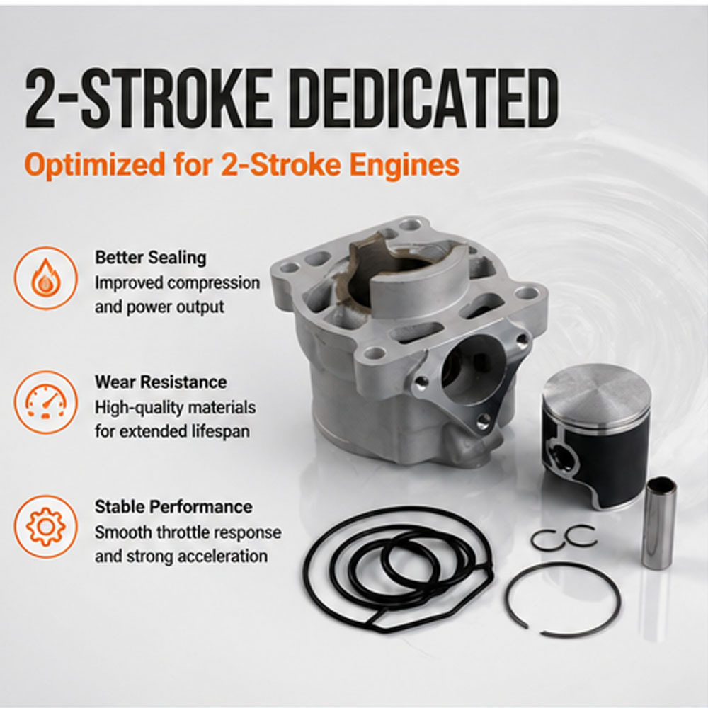 Suitable for KTM65 mid-cylinder SX XC SXS MC TC 65cc cylinder liner piston motorcycle parts