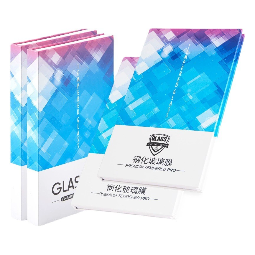 Мобильный телефон закаленная пленка упаковочная коробка защитная пленка деревянная коробка Электронная коммерция мобильный телефон закаленная пленка экран упаковка трансграничная книжная коробка