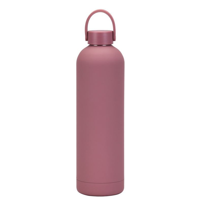 Casual Solid Color Stainless Steel Water Bottles 1 Piece display picture 7