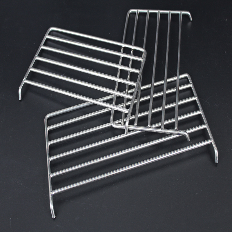 Malla de parrilla de acero inoxidable, horno de engrosamiento rectangular, hornea y secado, herramientas de horno, suministros de kebab