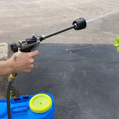 台灣澳林農用可調節噴槍洗車果樹澆水噴霧機動器高壓打藥器手槍式