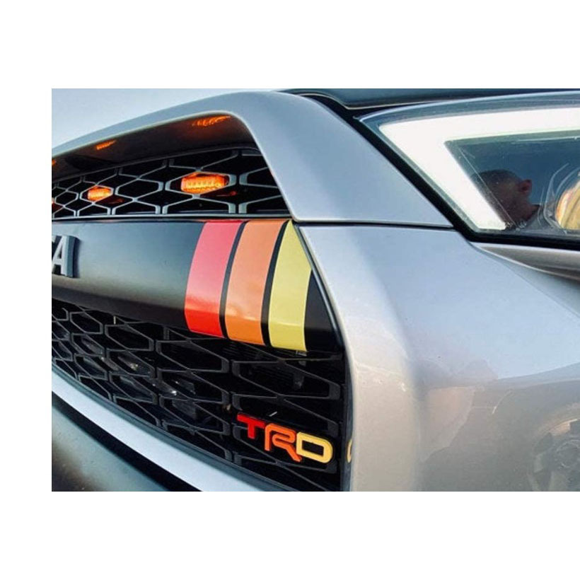 Three-colour Reflective Car Sticker For Front Decoration Waterproof_voghion.com