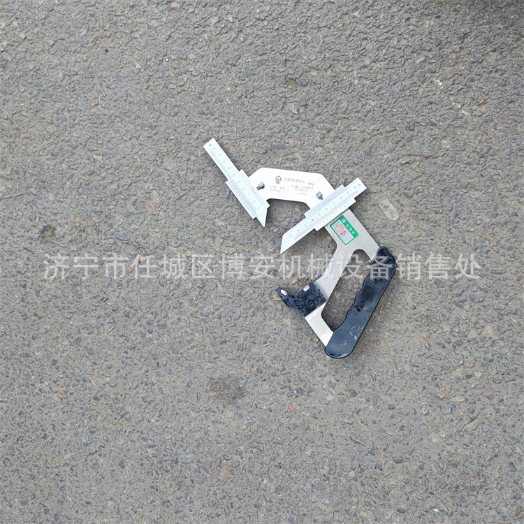 铁路测量工具机械式钢轨磨耗仪60Kg游标式钢轨磨耗测量尺