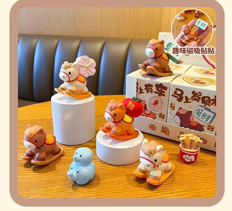 Get What You Want Series of Car Ornaments, Cute Resin Dashboard Decorations, Creative Trendy Desktop Decorations