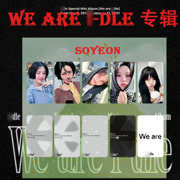 WE ARE I-DLE single card-SOYEON (003 model)