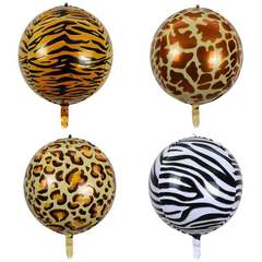 22-inch 4D Printed Birthday Balloon Nylon Bubble Ball Floating Birthday Party Atmosphere Decoration and Arrangement Wholesale