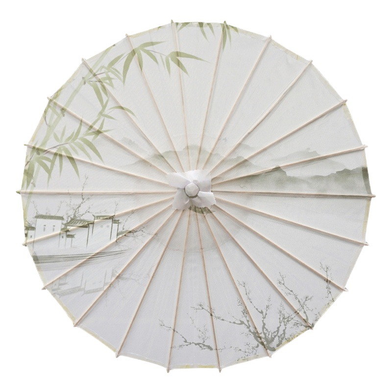 Spot wholesale oil paper umbrella dancing catwalk antique umbrella Hanfu women's photo scenic decorative durable silk craft umbrella