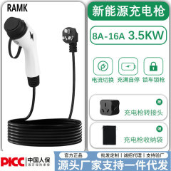 BYD 新エネルギー車ポータブル充電ガン/スタック車載充電器低速充電ユニバーサル国家標準 7 穴 16A 吉利