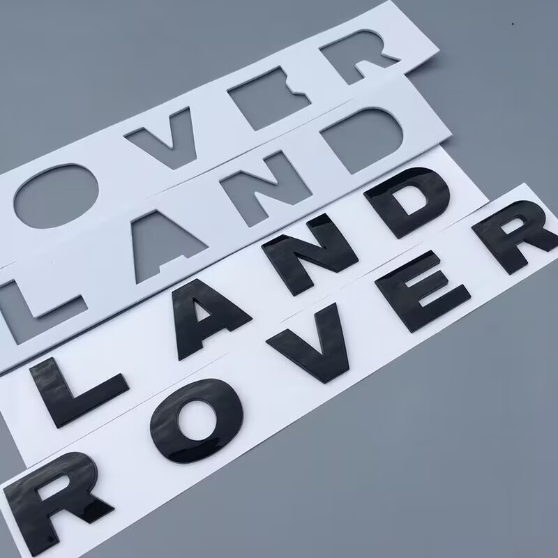 Applicable Land Rover LAND ROVER Alphabet Head Marker Cover Marker Range Rover Evoque Discovery 4 Car Marker Rear Marker