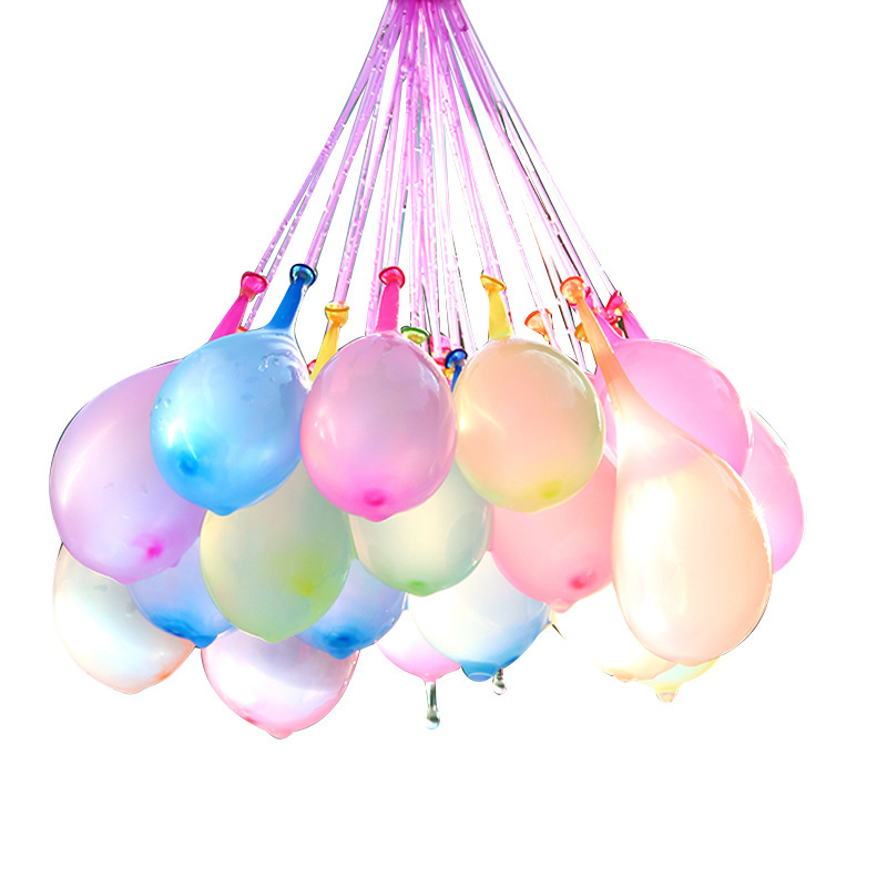 Globos de agua irrompientes para niños, batallas de agua al aire libre no tóxicas, bombas de inyección de agua rápida, juegos de verano, juguetes de guerra de waterpolo