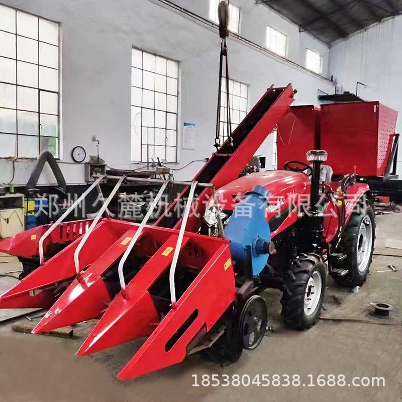 新型农用小型玉米收割机背负式秸秆粉碎青储饲料小四轮苞米收获机