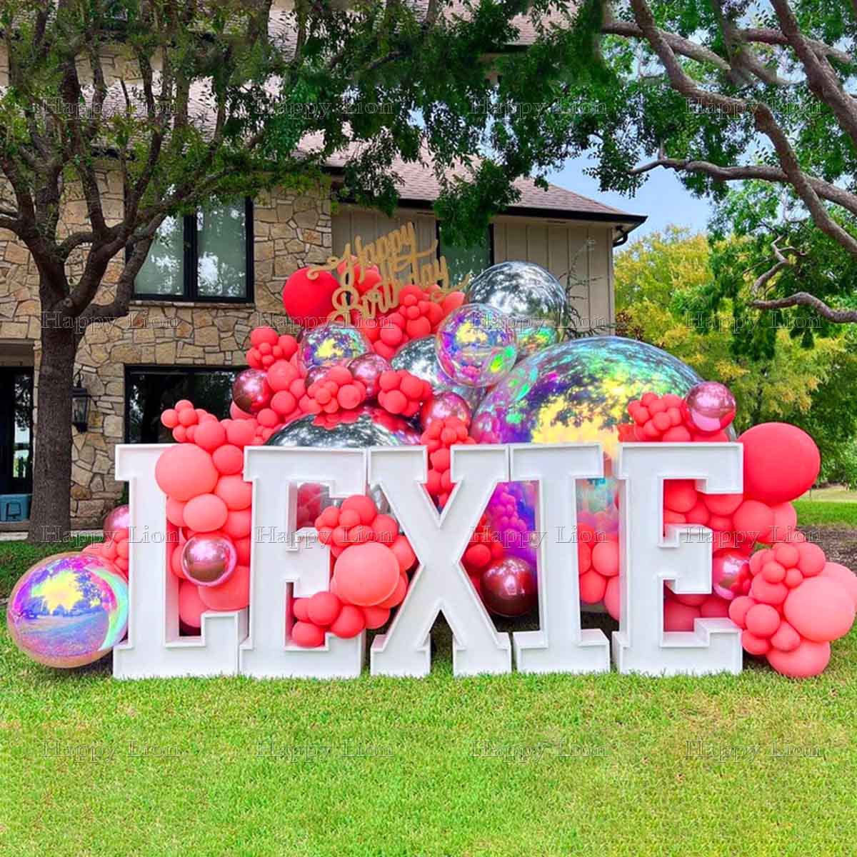 Esfera de espejo reflectante inflable color plateado blanco negro oro rosa púrpura decoración de doble capa globo inflable de PVC