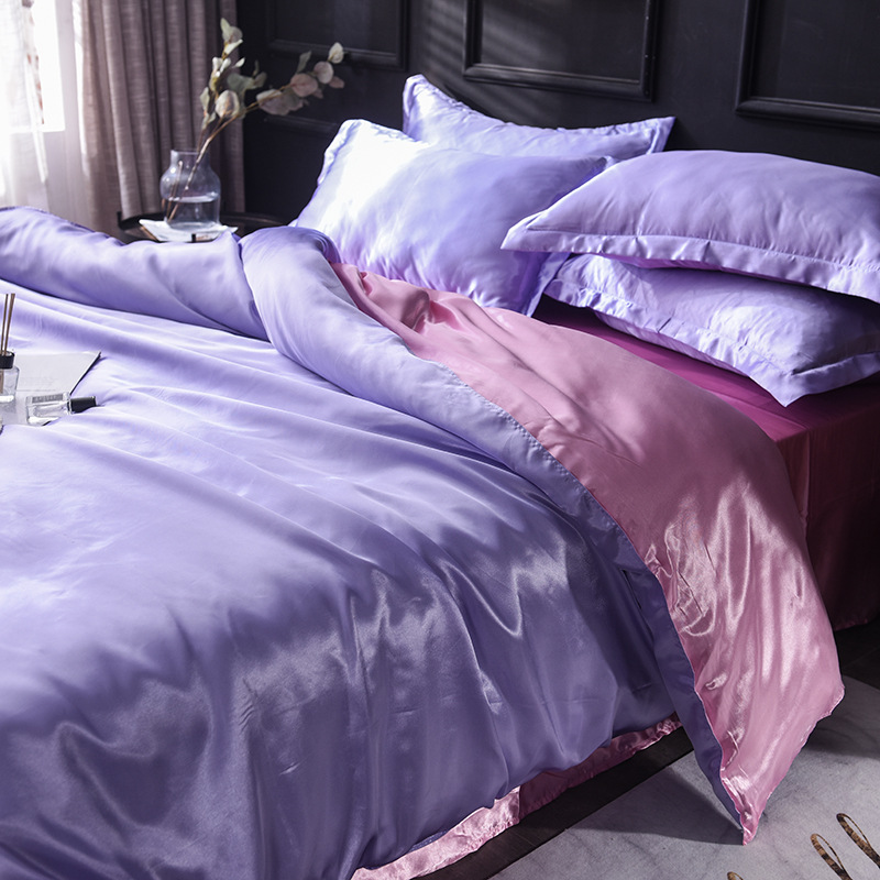 아이스 실크 스노우 그린 핑크