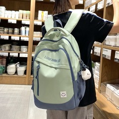 シンプルランドセル 和風インフォレストスタイル 小学生向けマルチコンパートメント中学生リュック 軽量リュック
