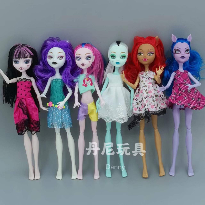 High-End Monster High School Doll Elf High School Doll 12-Joint Body Joint Detachable Multi-Joint Doll High-End Monster High School Doll Elf High School Doll 12-Joint Body Joint Detachable Multi-Joint Doll