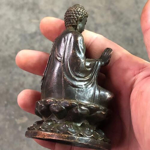 Antique antiques and handicrafts collections, brass Buddha statues, Buddhist bronze ornaments, 7 options to choose from
