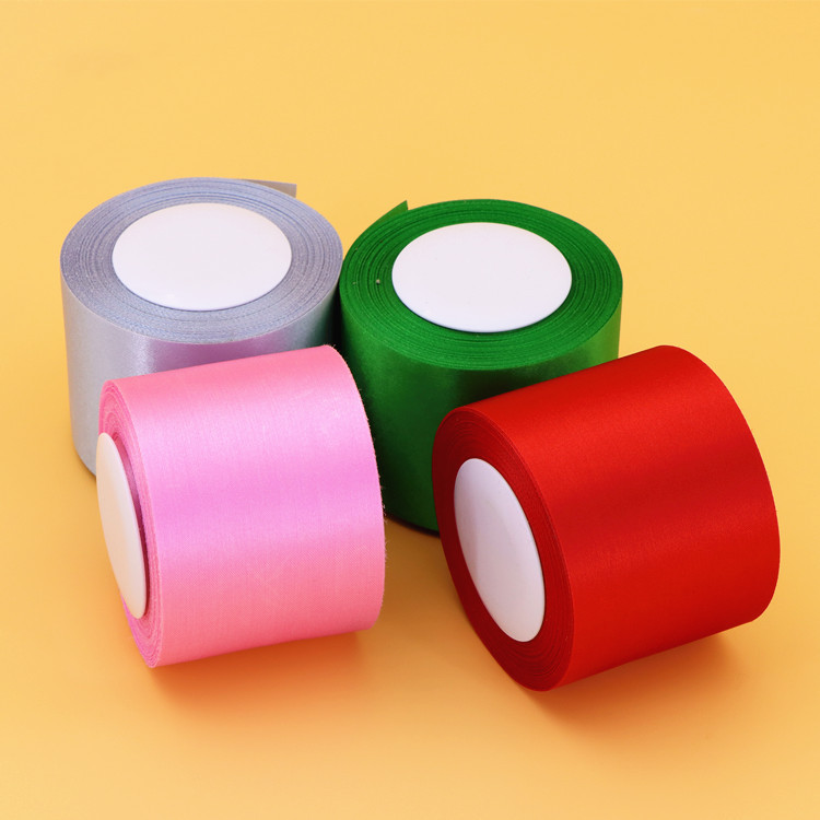 6cm公分厘米寬婚禮椅背禮品緞綢彩帶織帶節日裝飾椅背禮品包裝帶